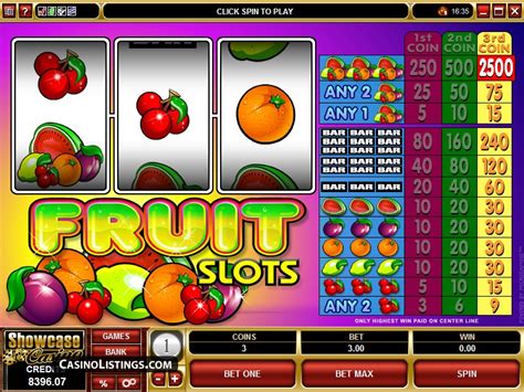 Play Summer Fruit Slot