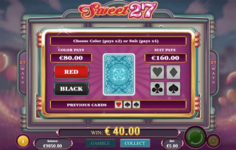 Play Sweet 27 Slot