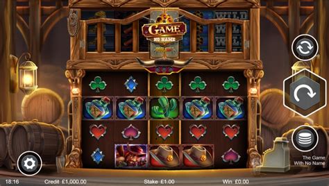 Play The Game With No Name Reelzup Slot