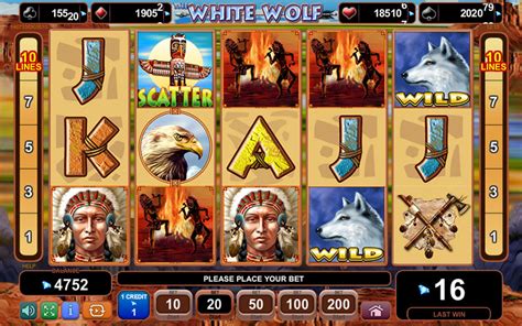 Play The White Wolf Slot