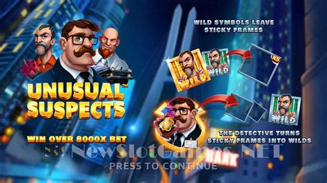 Play Unusual Suspects Slot