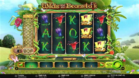 Play Wild And The Beanstalk Slot