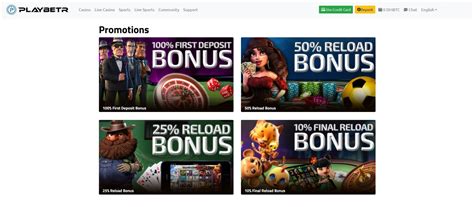 Playbetr Casino Bonus
