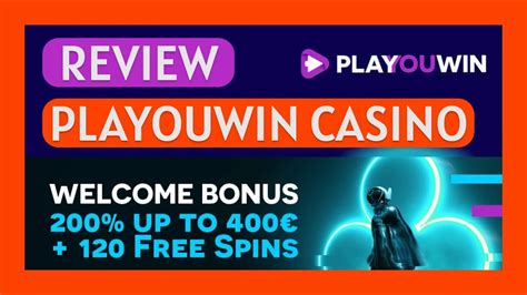 Playouwin Casino Bonus
