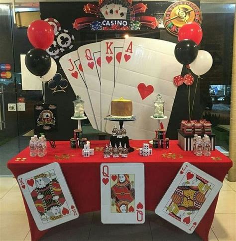 Poker Decoracoes Do Partido Ideias