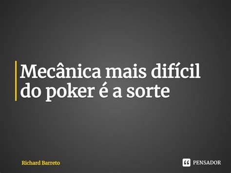 Poker Mais Dificil