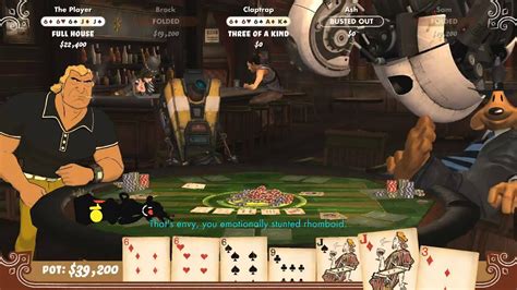 Poker Night 2 Glados E Claptrap