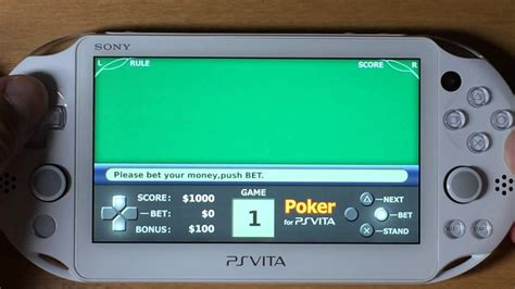 Poker Ps Vita