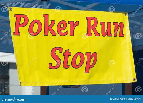 Poker Run Stop Ideias