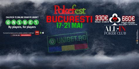 Pokerfest Bucuresti Decembrie 2024