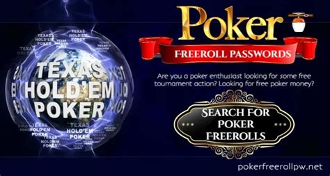 Pokerfreeroll Pw Net