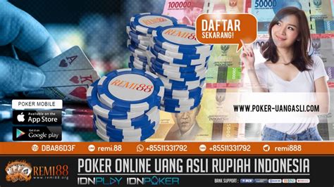 Principal Do Poker Uang Asli