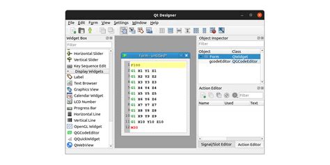 Qt5 Sinais E Slots Editor