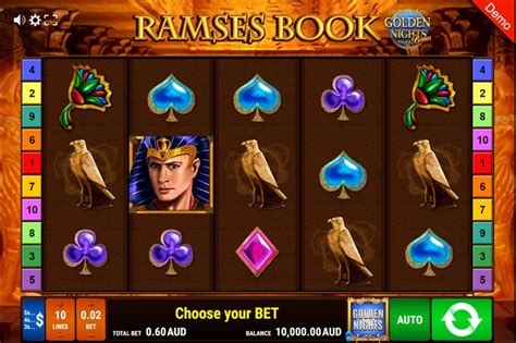 Ramses Book Golden Nights Bonus Novibet