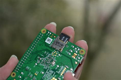 Raspberry Pi B+ Slot Sd