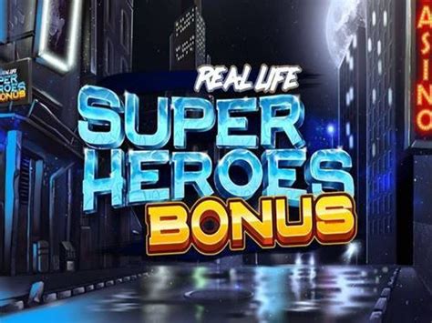 Real Life Super Heroes Bonus Novibet