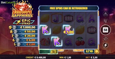 Red Hot Sapphires Slot - Play Online