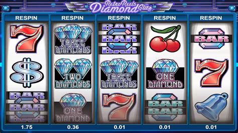 Retro Reels Diamond Glitz Slot Gratis