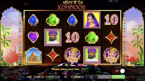 Return Of The Kohinoor 888 Casino