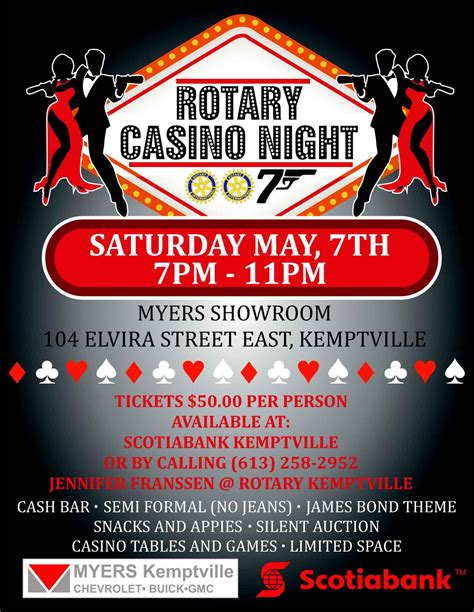 Richardson Leste Rotary Noite De Casino