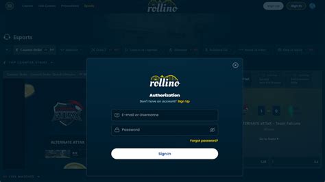 Rollino Casino Login