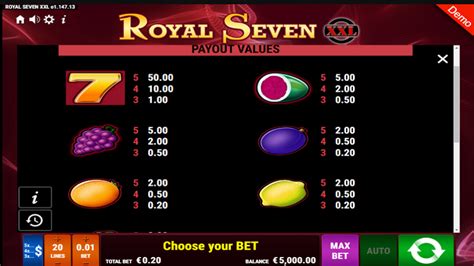 Royal 7 Fruits Bwin