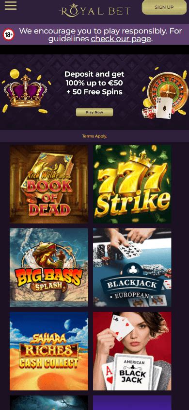 Royal Bets Casino Mobile