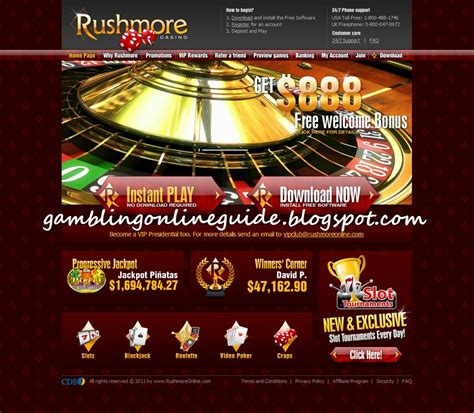 Rushmore Casino Online De Revisao De