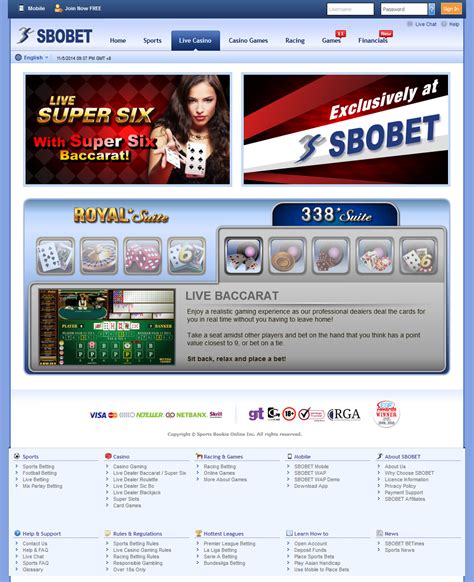 Sbobet Casino Colombia