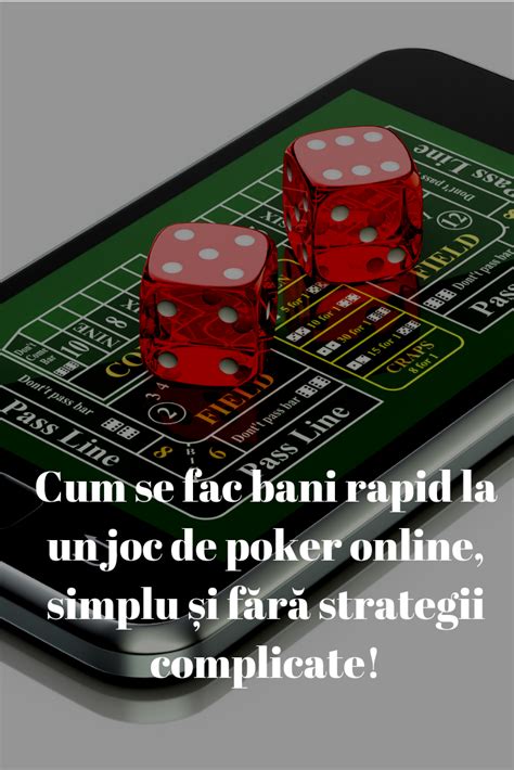 Se Fac Bani Din Poker Online