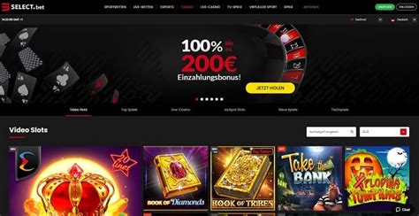 Select Bet Casino Bonus