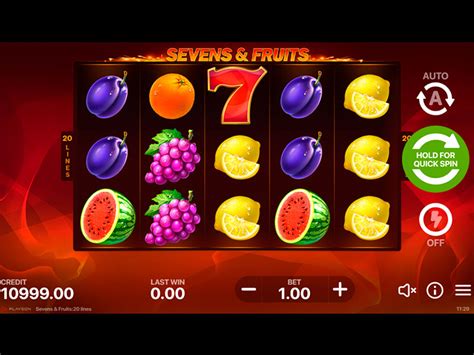 Sevens Fruits 20 Lines Bet365