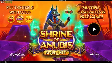 Shrine Of Anubis Gold Hit Slot - Play Online