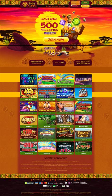 Simba Slots Casino Costa Rica