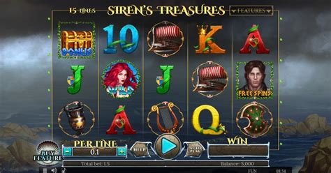 Siren S Treasure 15 Lines Slot Gratis