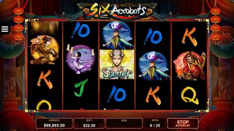 Six Acrobats Slot Gratis