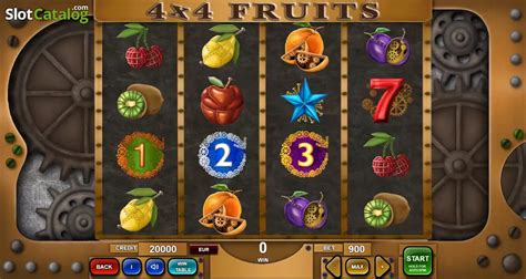 Slot 4x4 Fruits