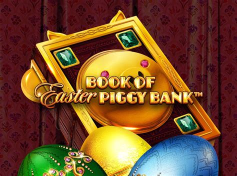 Slot Book Of Easter Piggy Bank