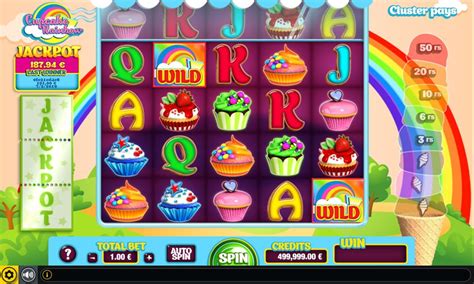 Slot Cupcake Rainbow