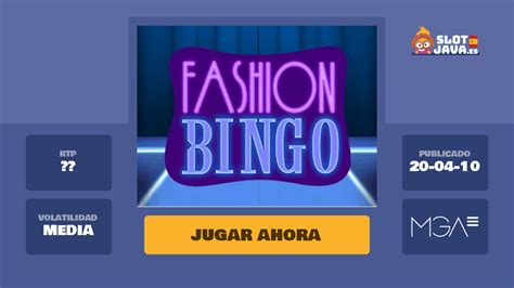 Slot Fashion Bingo