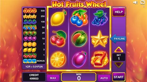 Slot Hot Fruits Wheel Pull Tabs