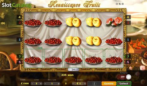 Slot Renaissance Fruits