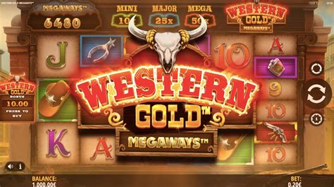 Slot Western Gold Megaways