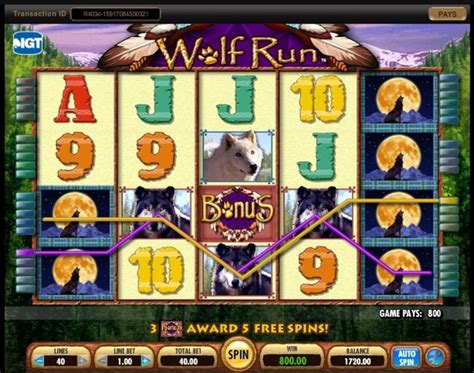 Slots De Casino Online Wolf Run