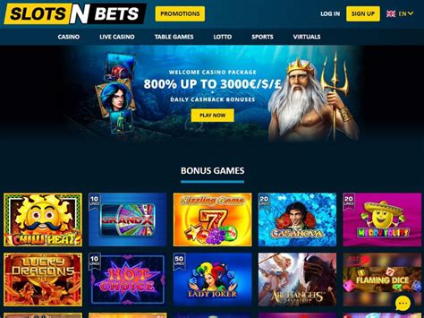 Slotsnbets Casino Bonus