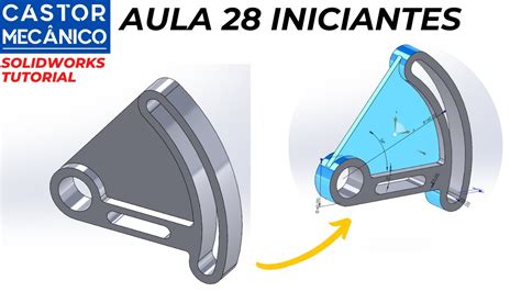 Solidworks Companheiro Ranhura Do Pino