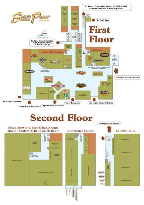 South Point Casino Mapa De Localizacao