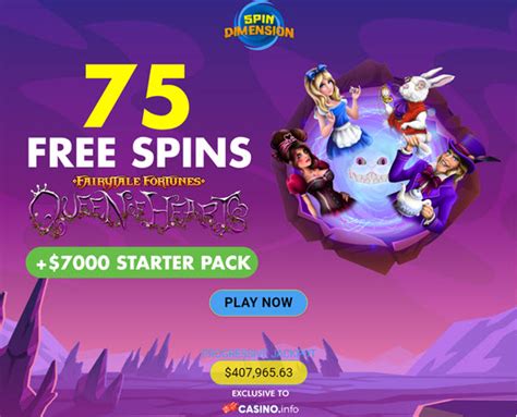 Spin Dimension Casino Bonus