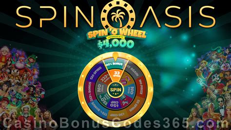 Spin Oasis Casino Codigo Promocional
