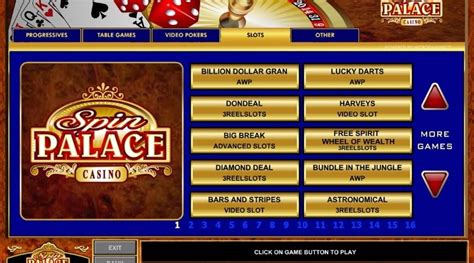 Spin Palace Casino Flash Download